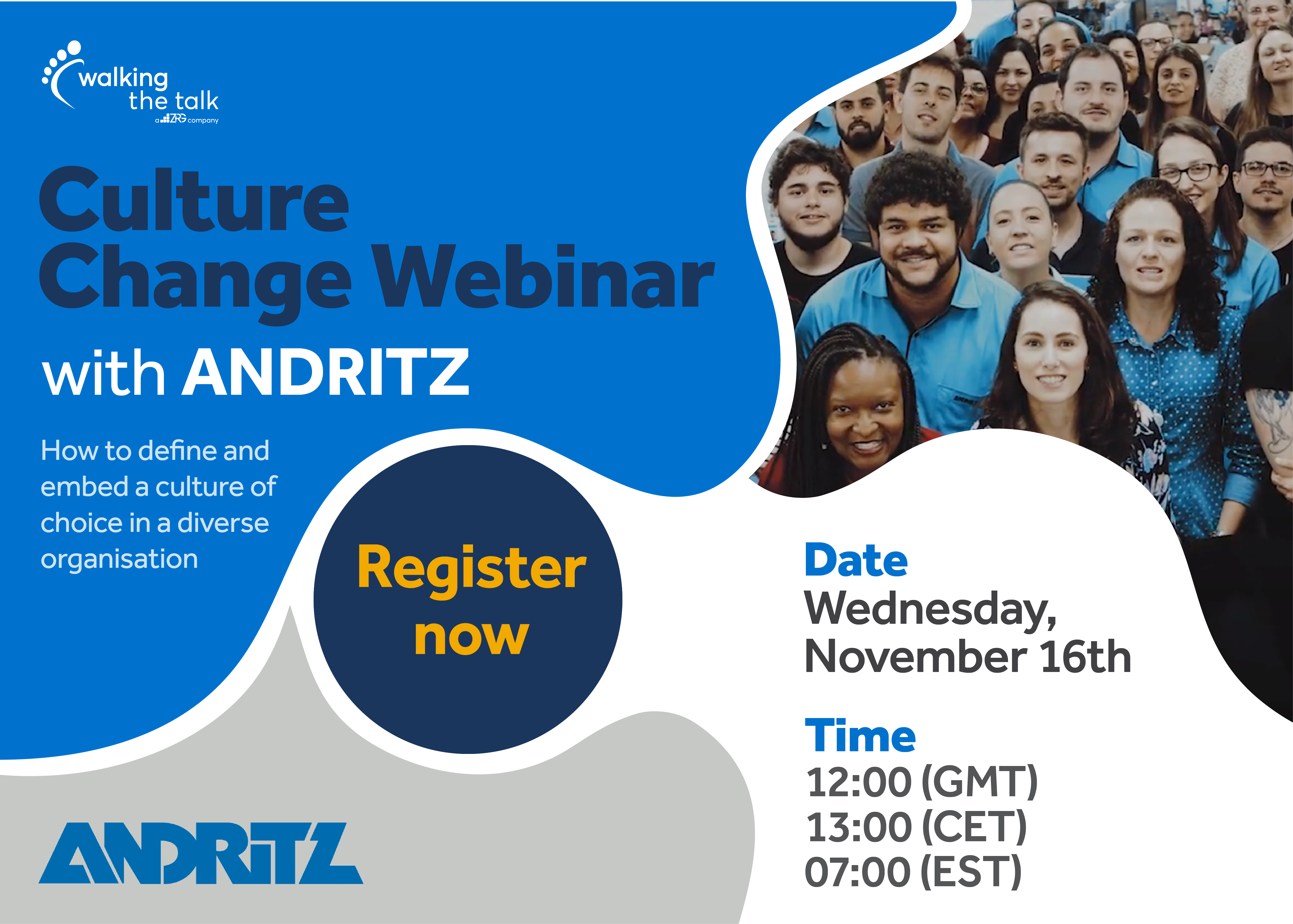 ANDRITZ culture change webinar